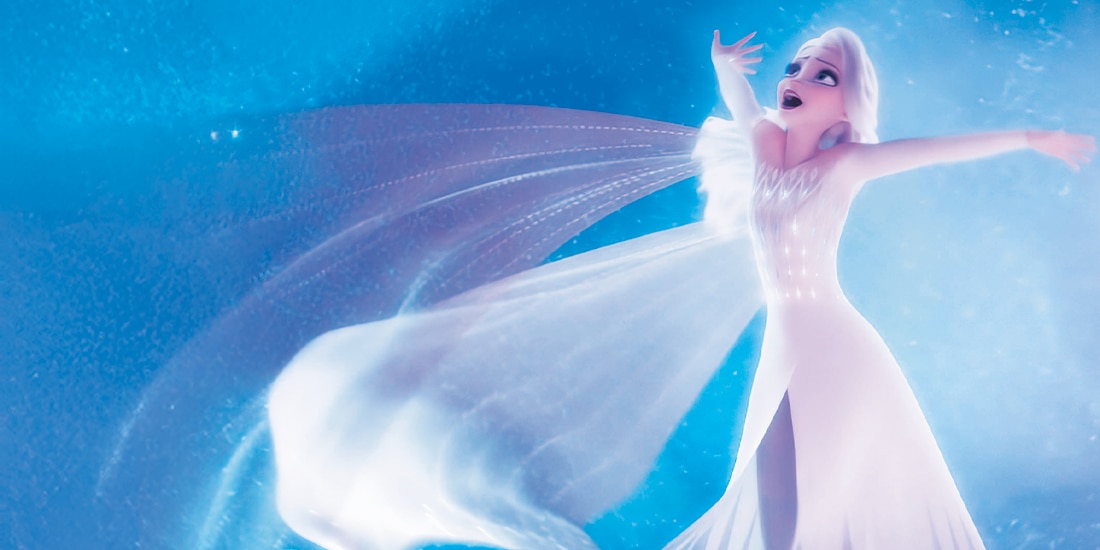 ESCENA de Frozen y su icónica canción.