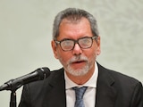 El secretario de Hacienda, Édgar Amador Zamora, en conferencia de prensa el 9 de septiembre de 2026.