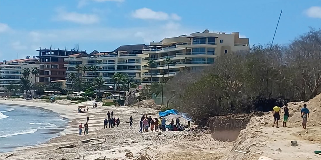 VISTA de la playa Las Cocinas de Nayarit, punto de polémica, en imagen de archivo.