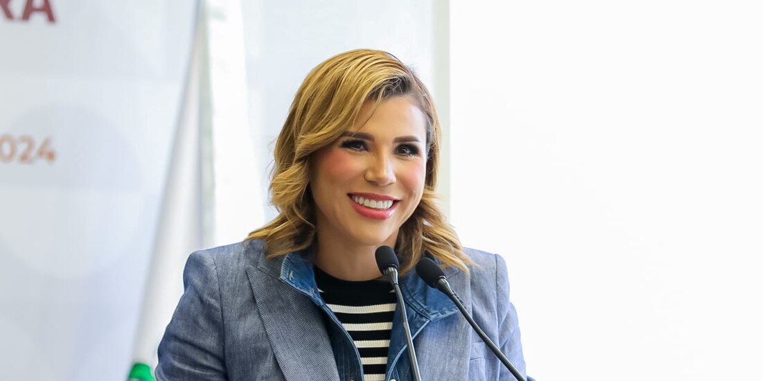 Marina del Pilar Avila Olmeda, gobernadora de Baja California.