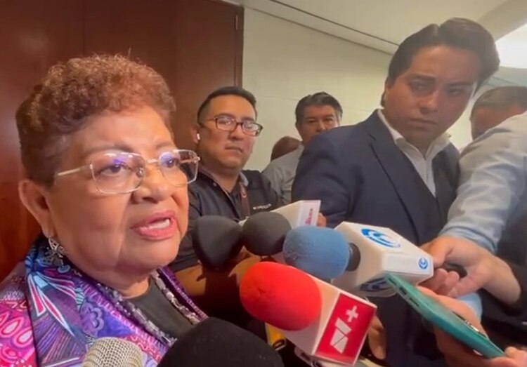 Mensaje de Ernestina Godoy.