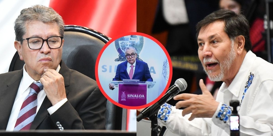 Noroña cuestiona a Monreal por Rocha Moya