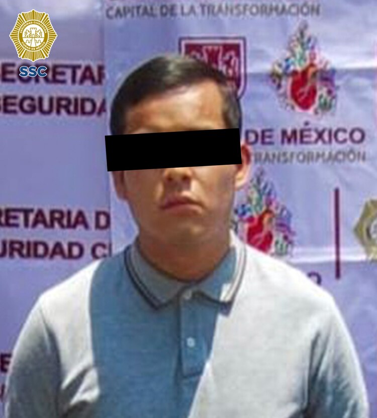 Detienen a "Chesky", operador de "El Cabezón", ambos de La Unión Tepito.