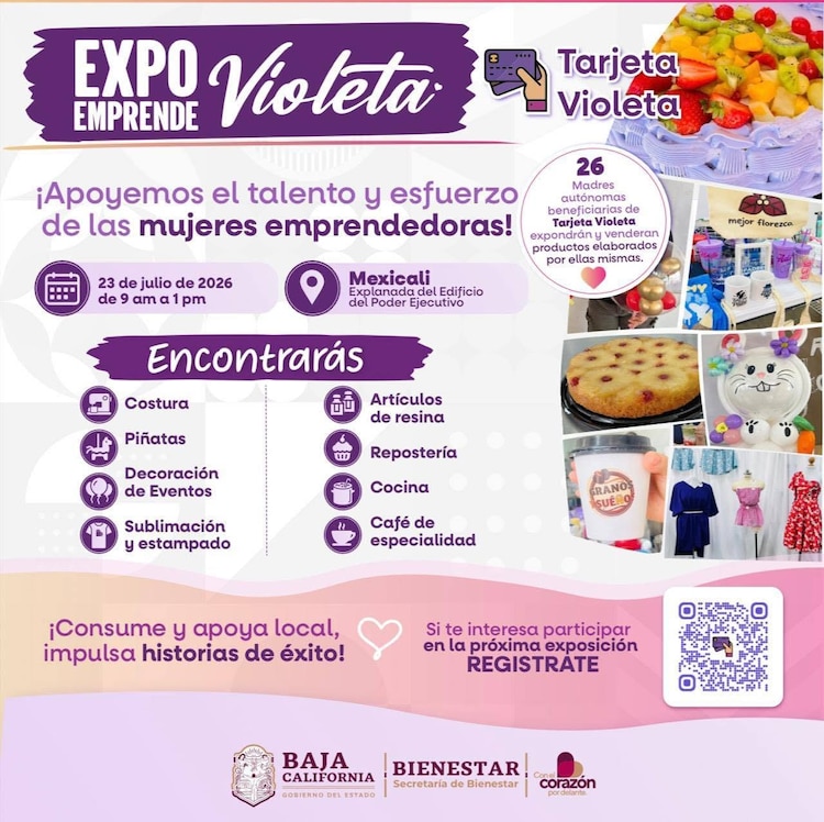 Expo Emprende Violeta