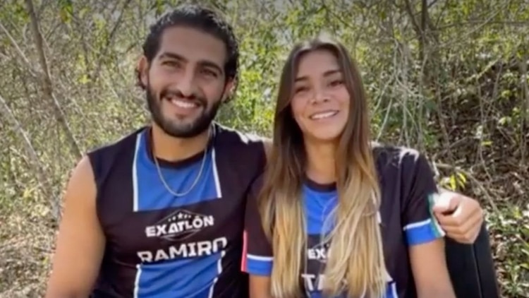 Tanya y Ramiro en Exatlón México