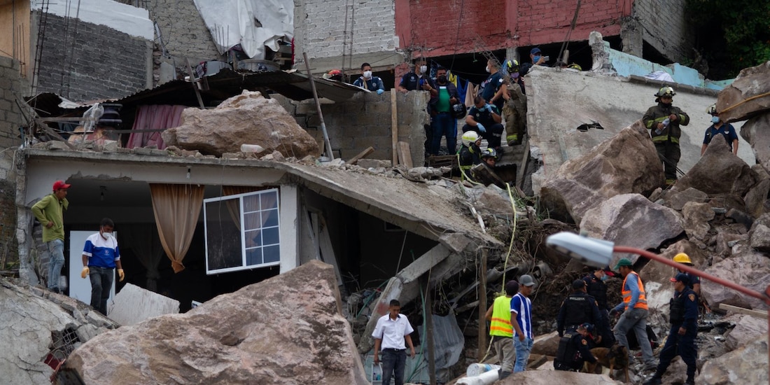 Además del deceso hay 10 personas desaparecidas, de las cuales 6 son adultos y 4 menores de edad.