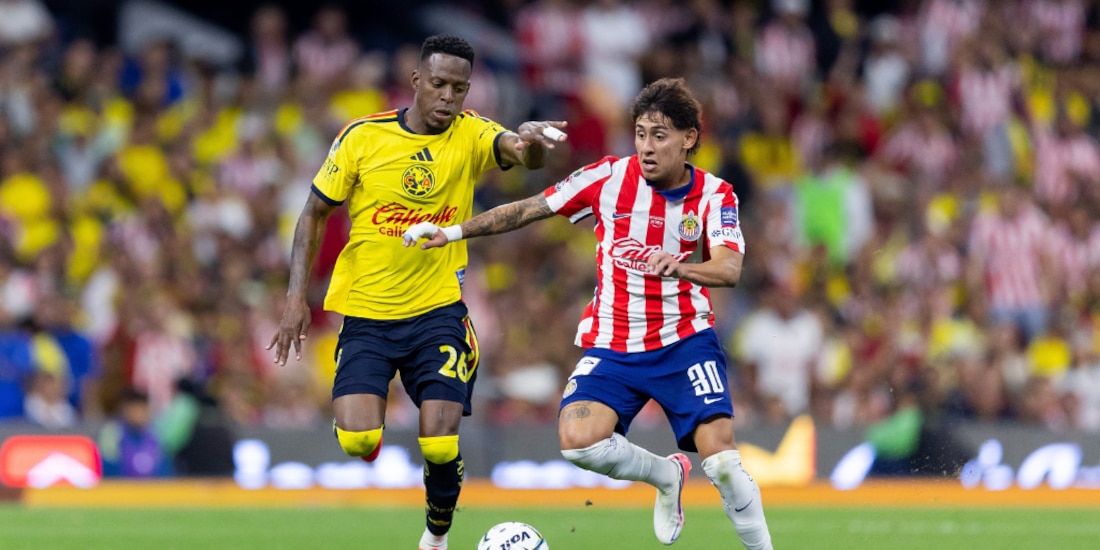 América y Chivas igualan en el Clásico Nacional.