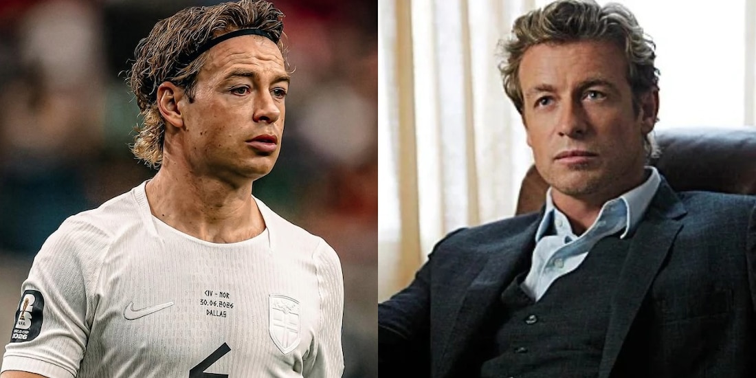 ¿Quién es Patrick Berg? El futbolista de Noruega idéntico a Simon Baker, actor de El mentalista