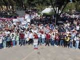 Cuéllar Cisneros destacó el impacto de los programas sociales y la justicia social en beneficio de las familias tlaxcaltecas.