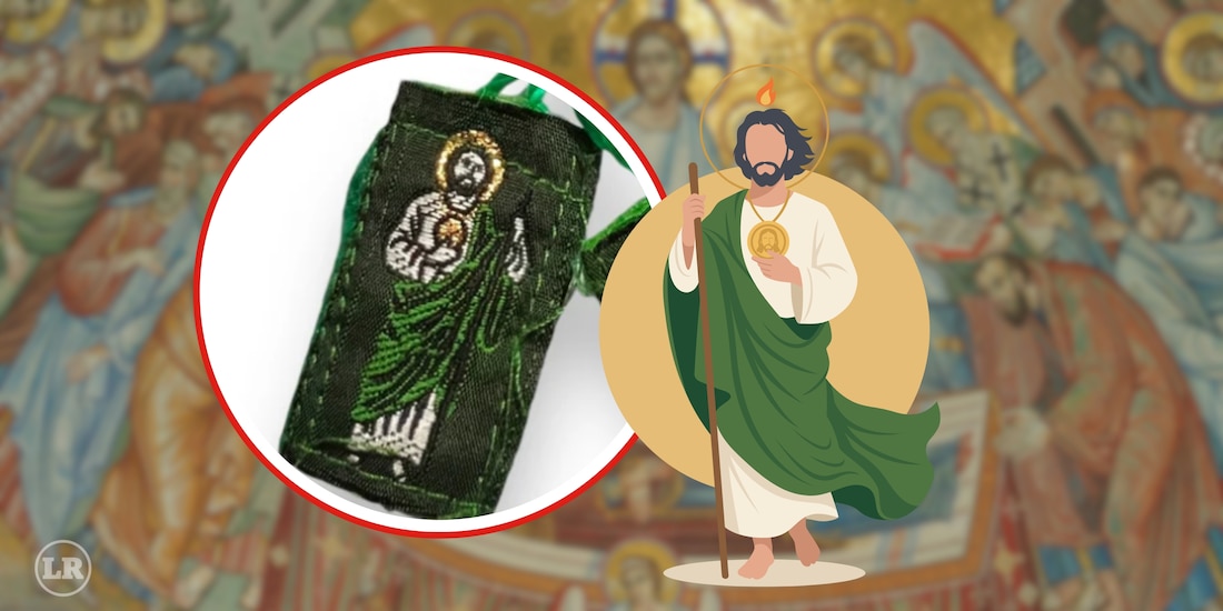 ¿Qué simboliza el escapulario de San Judas Tadeo?