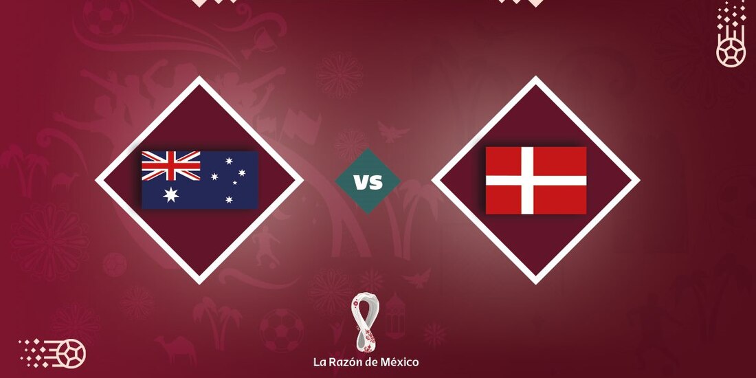 El enfrentamiento entre Australia y Dinamarca tendrá como sede el Estadio Al Janoub.