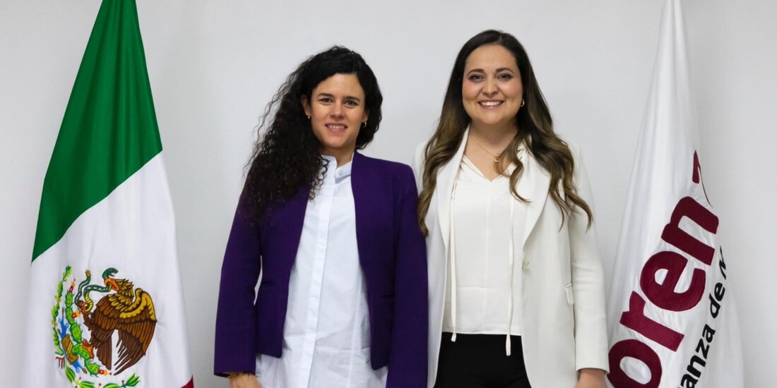 La senadora Cynthia López Castro se suma al proyecto de Claudia Sheinbaum. Foto: X, @cynthialopezc1