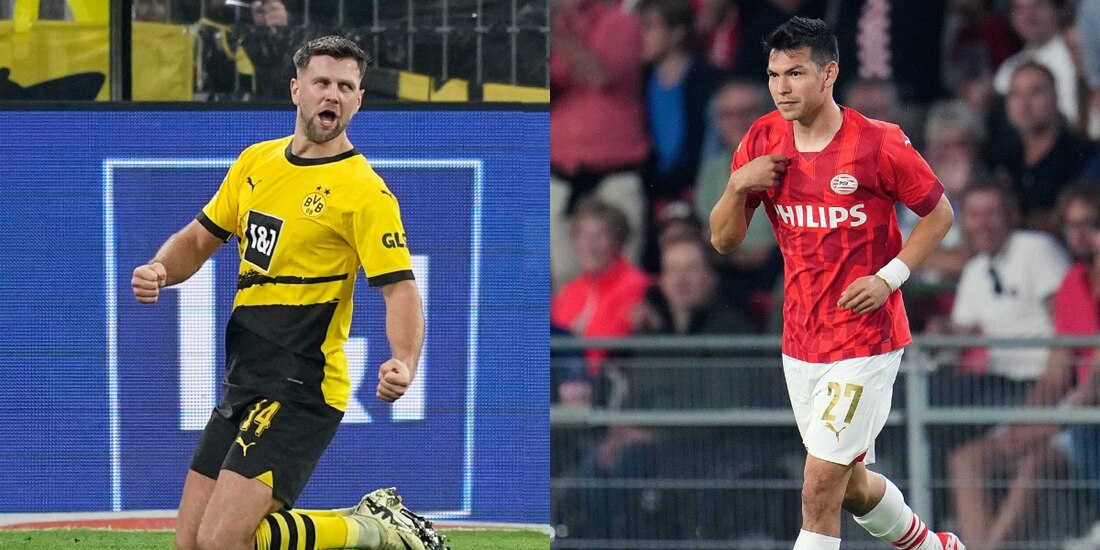 PSV y Borussia Dortmund chocan en los octavos de final de la Champions League