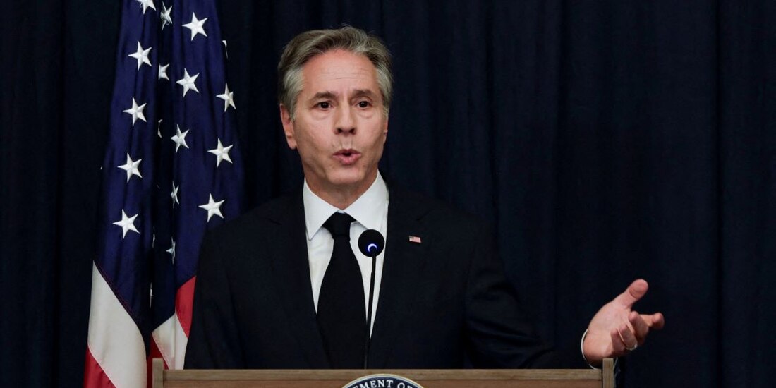 Antony Blinken, secretario de Estado de Estados Unidos.