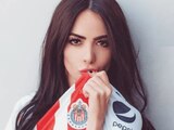 Jimena Sánchez es una de las aficionadas más fieles a las Chivas