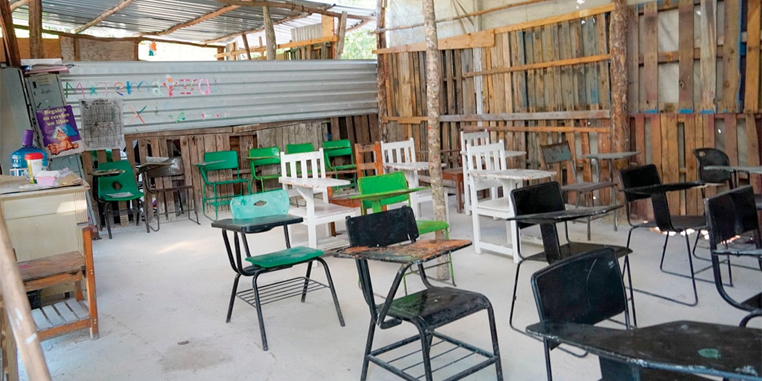 Rendimiento en las materias de estudiantes mexicanos, según el nivel socioeconómico.