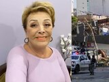 Sylvia Pasquel reaparece tras paso del huracán Otis.