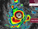 La trayectoria prevista del huracán "Polo" indica que se ubicará a solo cien kilómetros de las costas de Michoacán y Colima.