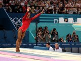 Simone Biles se llevó el oro en la final de salto femenil en potro de París 2024.