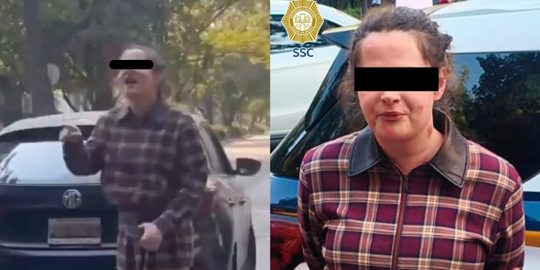 'Lady Naucalpan' es detenida tras morder a ciclista