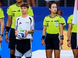 Katia Itzel fue la cuarto árbitro en el partido entre Países Bajos y Japón.