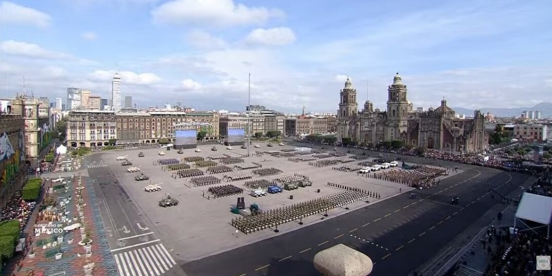Zócalo de la Ciudad de México.