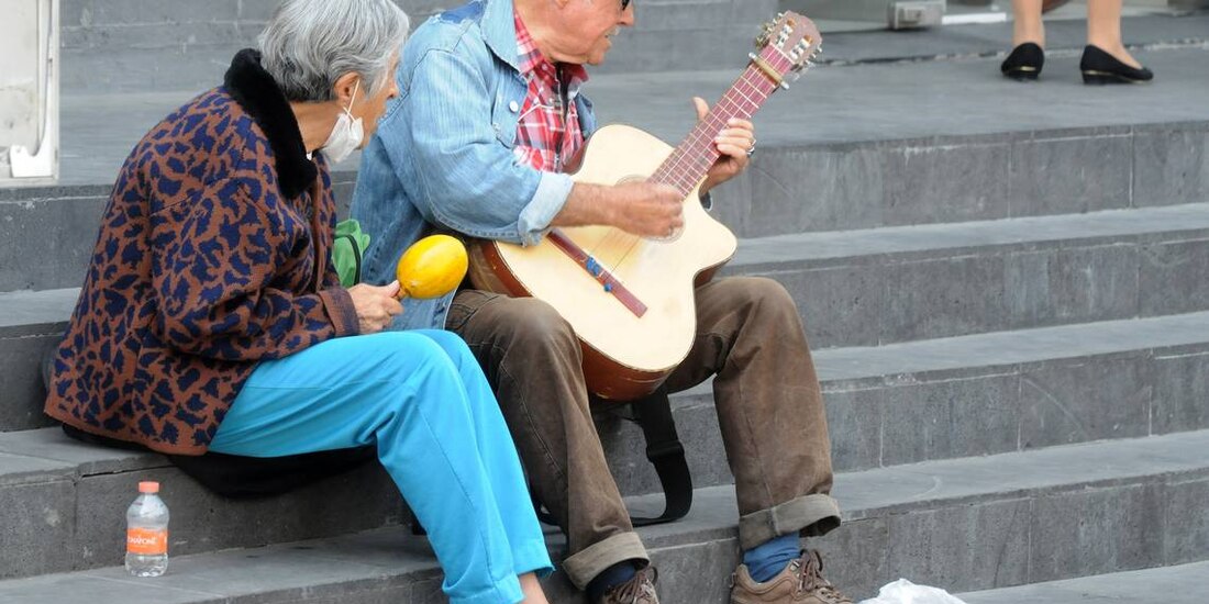 Gente de la tercera edad sin una pensión digna.