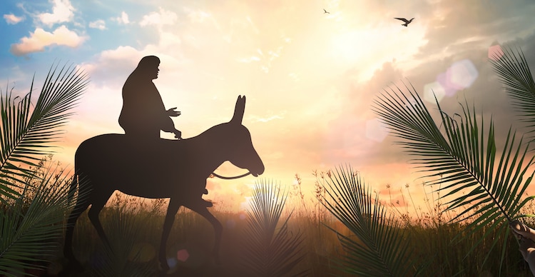 Llegada de Cristo a Jerusalén