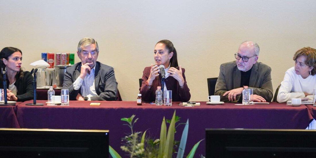 Presentan ante Claudia Sheinbaum primer corte de evaluación.