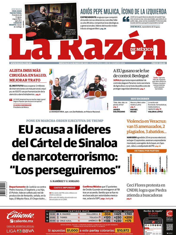 La Razón 14 mayo 2025