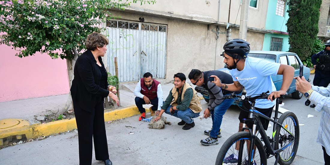 Delfina Gómez, gobernadora del Edomex.