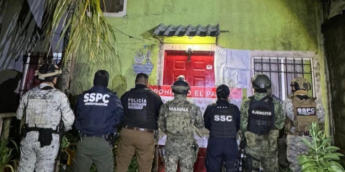 Autoridades aseguraron narcóticos y detuvieron a un sujeto durante operativos en Benito Juárez.