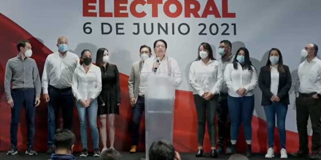 El dirigente nacional de Morena, Mario Delgado