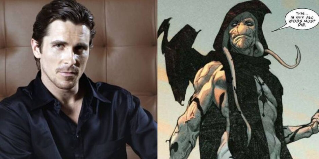 Christian Bale en el villano de Thor