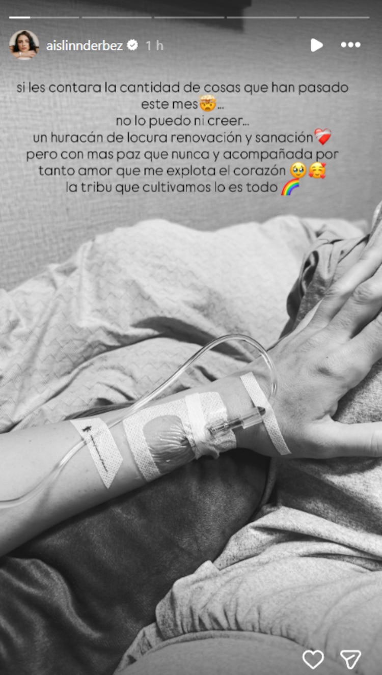 Aislinn Derbez reaparece tras muerte de su mamá