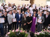 La gobernadora Lorena Cuéllar Cisneros encabezó la entrega de constancias de incorporación laboral a los 215 beneficiarios del Programa “Empléate Tlaxcala” 2026.
