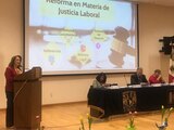 "Gracias a Reforma Laboral, justicia más rápida y expedita", asegura ministra Yasmín Esquivel