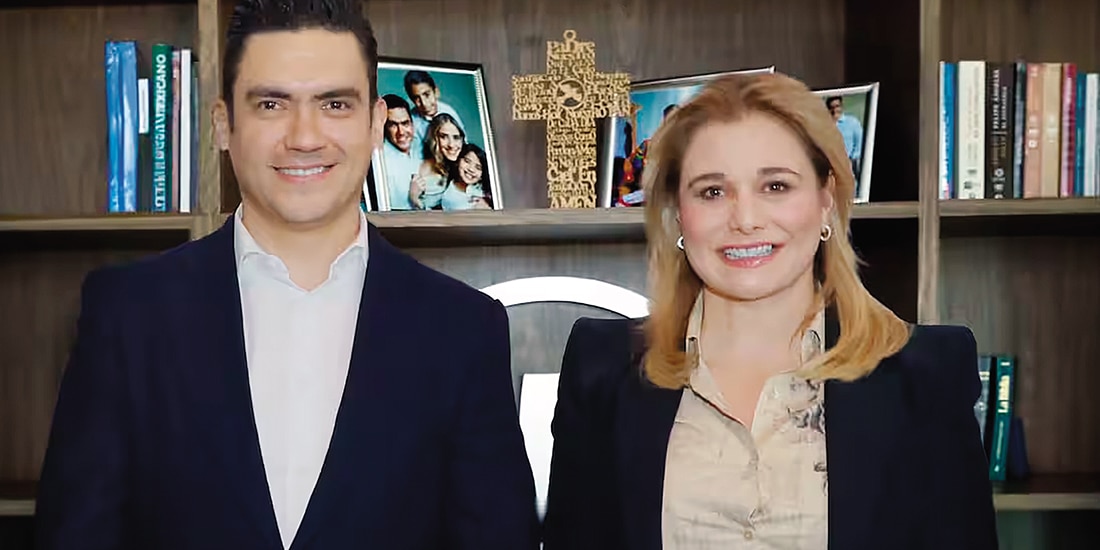 Jorge Romero y Maru Campos, en imagen de archivo.