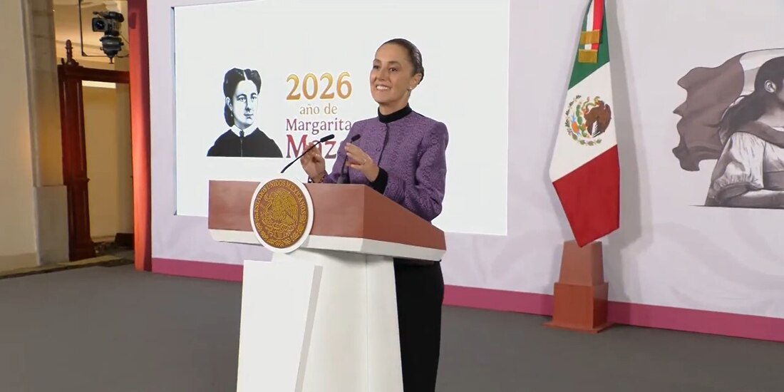 La Presidenta de México, Claudia Sheinbaum.