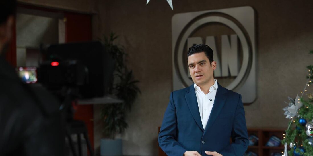 El líder da discurso navideño, el 23 de diciembre del 2024.