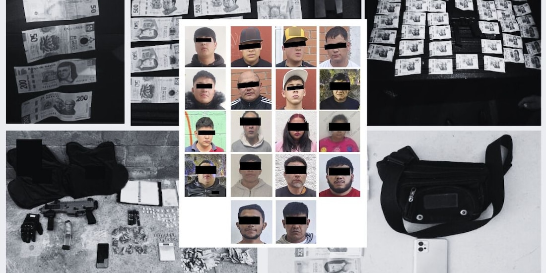 SSC-CDMX destaca detención de 24 presuntos extorsionadores a lo largo de enero.