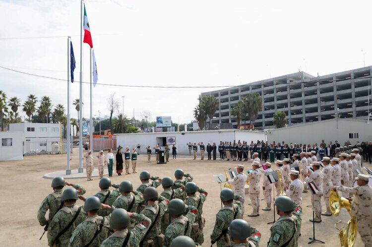 La gobernadora Marina del Pilar reconoció el trabajo de la SEDENA en los proyectos clave para el desarrollo actual y futuro del Baja California
