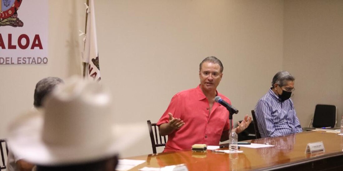 El gobernador de Sinaloa, Quirino Ordaz Coppel, el 10 de junio de 2020.