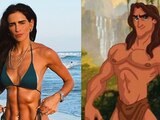 Bárbara del Regil y Tarzan