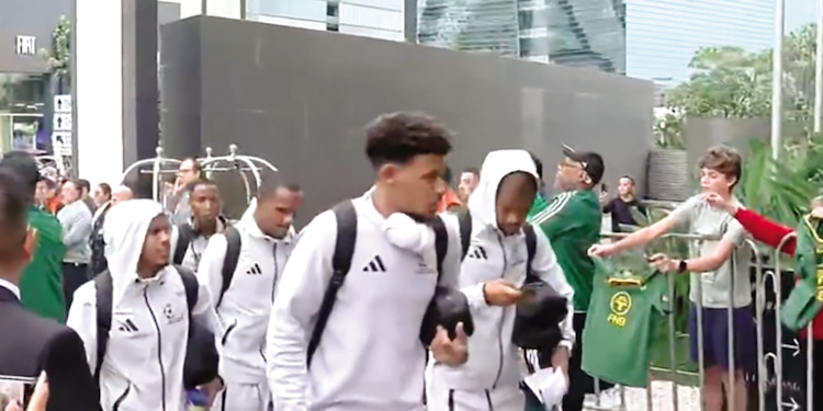 El conjunto de Sudáfrica ya llegó a la Ciudad de México para concentrarse de cara a su partido de inauguración contra los anfitriones. Hoy reconocen el Azteca.