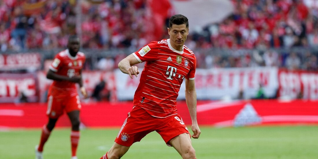 Robert Lewandowski, en un partido con el Bayern Múnich.