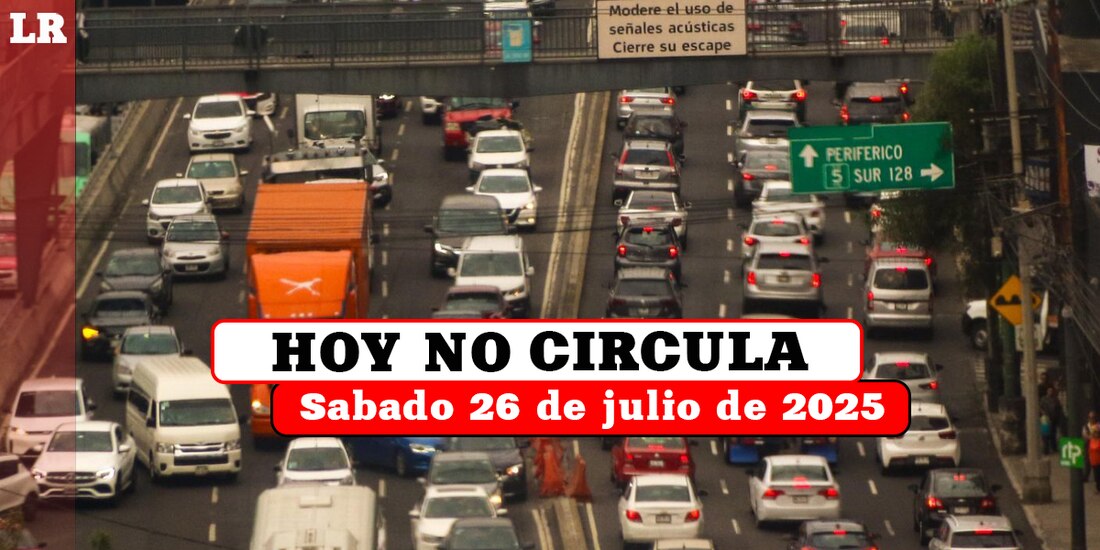 Revisa qué vehículos deben descansar este viernes 25 de julio de 2025 en la Ciudad de México y el Estado de México.