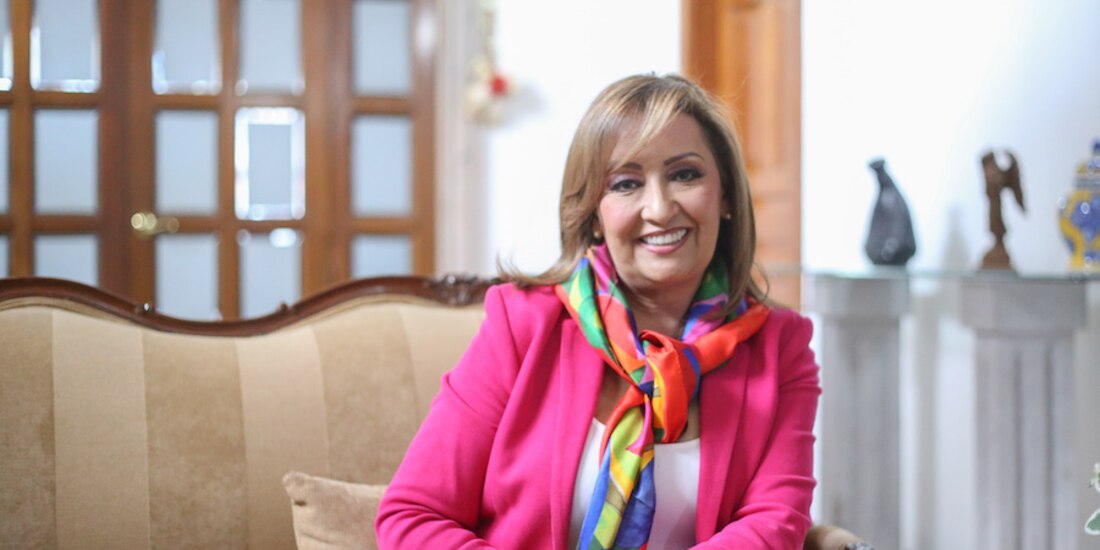 Lorena Cuéllar, en entrevista con La Razón.