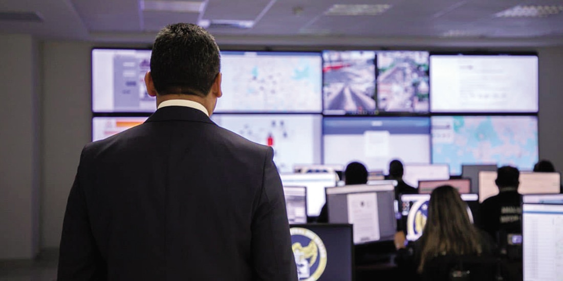 Aspecto de una sala de investigación en la Fiscalía de Guanajuato