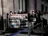 Protestan comuneros de Milpa Alta y vecinos de la GAM en Palacio Nacional